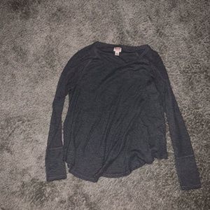 Long Sleeve Waffle Shirt